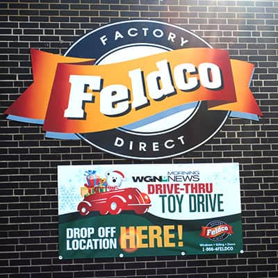 WGN Annual Toy Drive with Feldco