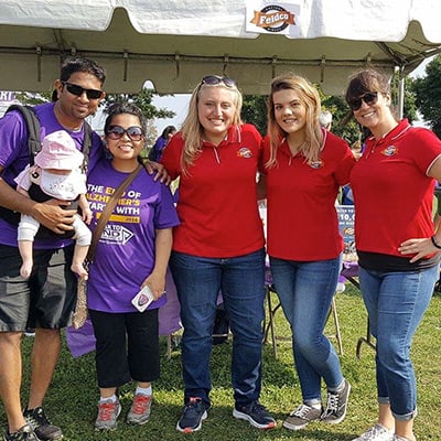 Feldco Employees at Alzheimer's Walk'