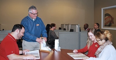 Feldco employees working