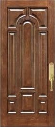 Feldco cherry heritage entry door