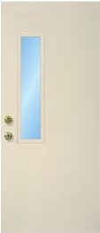 Feldco rectangular glass heritage entry door