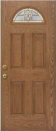 Feldco dark oak symphony heritage entry door