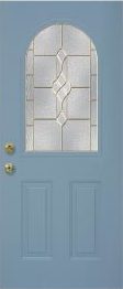 Feldco geneva blue heritage entry door