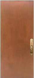 Feldco walnut flat heritage entry door