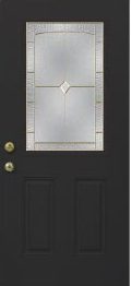 Feldco rustic bronze legacy entry door