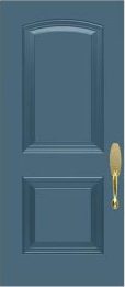 Feldco enzian blue signet entry door