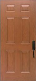 Feldco toffee signet entry door