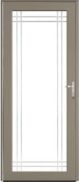 Feldco clay decorator storm door