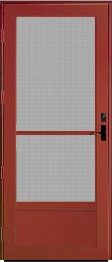 Feldco mountain berry duraguard storm door