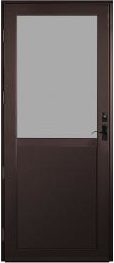 Feldco rustic bronze duraguard storm door