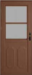 Feldco tudor brown duraguard storm door