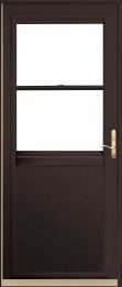 Feldco rustic bronze spectrum storm door